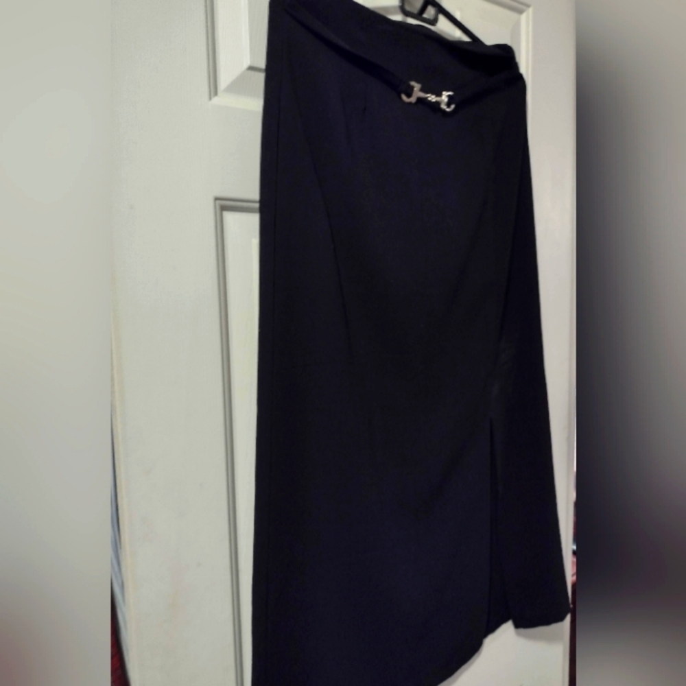 Moda Intl Black Pencil Skirt, Size 8